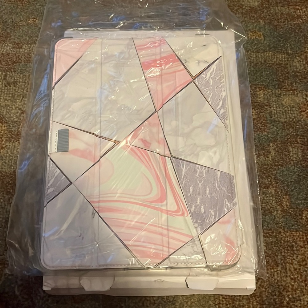 Case for iPad Air 4 2020 Rose Marble